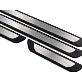 S-Dizayn Dacia Dokker Krom Kapı Eşik Koruması Krom Line 2012 Üzeri 4 Parça