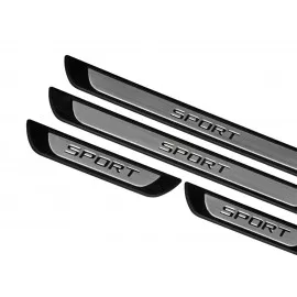 S-Dizayn Toyota Corolla E120, E130 SD Krom Kapı Eşik Koruması Sport Line 2002-2007 4 Parça