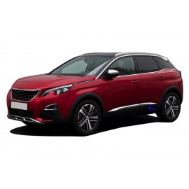 S-Dizayn Peugeot 3008 Krom Yan Kapı Çıtası 4 Prç. 2016 Üzeri