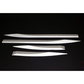 S-Dizayn Peugeot 3008 Krom Yan Kapı Çıtası 4 Prç. 2016 Üzeri