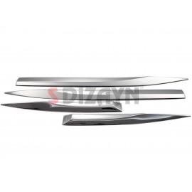 S-Dizayn Peugeot 3008 Krom Yan Kapı Çıtası 4 Prç. 2016 Üzeri