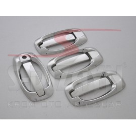 S-Dizayn Fiat Fiorino Krom Kapı Kolu 4 Kapı 8 Prç 2008 Üzeri (Set)