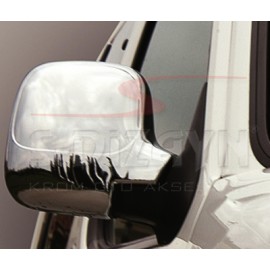 S-Dizayn Peugeot Partner Abs Krom Ayna Kapağı 2 Prç 1996-2008