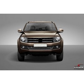 S-Dizayn VW Amarok Krom Ön Tampon Çıta 2 Prç (4X4) 2010-2016
