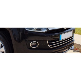 S-Dizayn VW Amarok Krom Ön Tampon Çıta 3 Prç. (4X2) 2010 Model Üzeri
