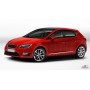 S-Dizayn Seat Leon 2013 Üzeri Kapı Koruma Çıtası Krom