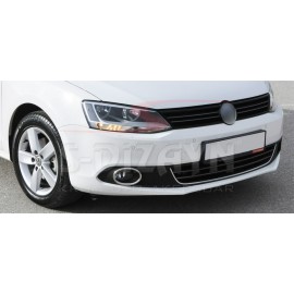 S-Dizayn VW Jetta Krom U Formlu Ön Tampon Çıtası 1 Prç. 2011-2014