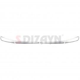 S-Dizayn Renault Clio 5 Krom Stop Üst Çıtası 4 Prç. 2019 ve Üzeri