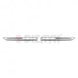 S-Dizayn Renault Megane 4 Krom Çamurluk Sinyal Çıtası 2 Prç. 2016-2020