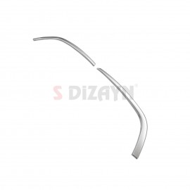 S-Dizayn Hyundai i20 Krom Sis Farı Çerçevesi 2 Prç. 2014-2018