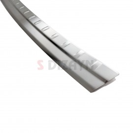 S-Dizayn Audi Q7 Chrome Rear Bumper Sill 2015 Onwards
