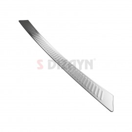 S-Dizayn Peugeot Partner Tepee Krom Arka Tampon Eşiği 2008-2018