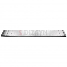 S-Dizayn Opel Vivaro 4 Kısa Şase Krom Arka Tampon Eşiği 2015-2019