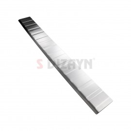 S-Dizayn Opel Vivaro 4 Kısa Şase Krom Arka Tampon Eşiği 2015-2019