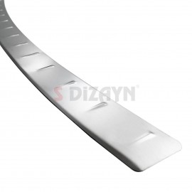 S-Dizayn Skoda Octavia 2 A5 SW Krom Arka Tampon Eşiği Dar Model 2009-2013