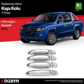 S-Dizayn VW Amarok Krom Kapı Kolu 4 Kapı 2010 Model Üzeri