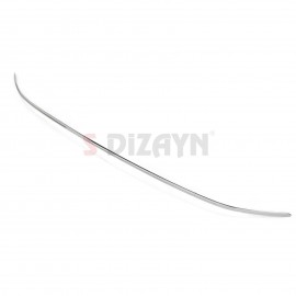 S-Dizayn Fiat Egea HB Chrome Front Bumper Streamer 2020 Onwards (Matt Chrome)