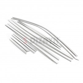 S-Dizayn Peugeot 2008 2 Krom Cam Çerçevesi 12 Prç 2020 Üzeri A+ Kalite