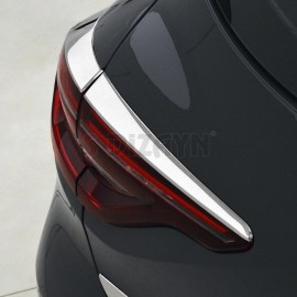 S-Dizayn Renault Clio 5 Krom Stop Üst Çıtası 4 Prç. 2019 ve Üzeri