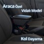 S-Dizayn Fiat Doblo Kol Dayama Kolçak ABS Vidalı Siyah 2010-2015 A+Kalite