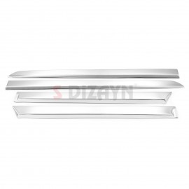 S-Dizayn Opel Astra H SD Krom Yan Kapı Çıtası 4 Prç 2008 Üzeri