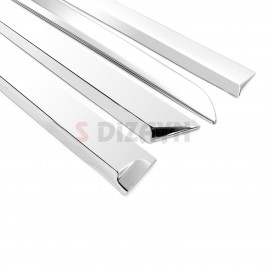 S-Dizayn Opel Astra H HB Krom Yan Kapı Çıtası 4 Prç 2004 Üzeri