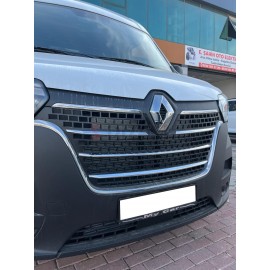 S-Dizayn Renault Master Krom Ön Panjur 4 Prç. 2019 Üzeri
