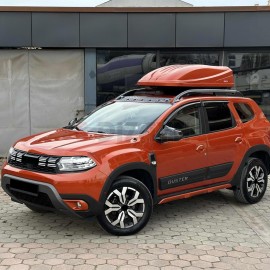 S-Dizayn Dacia Duster 2 Kapı Koruma Seti Parlak Krom Yazılı 4 Prç 2018 Üzeri A+ Kalite