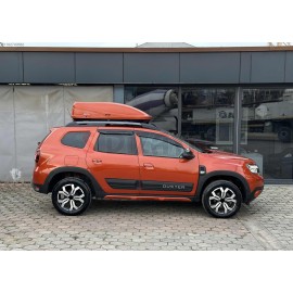 S-Dizayn Dacia Duster 2 Kapı Koruma Seti Parlak Krom Yazılı 4 Prç 2018 Üzeri A+ Kalite