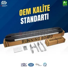 S-Dizayn Chevrolet Captiva NewLine Krom Yan Basamak 183 Cm 2006-2018