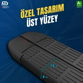 S-Dizayn Fiat Egea Cross S-Line Siyah Yan Basamak 183 Cm 2020 Üzeri