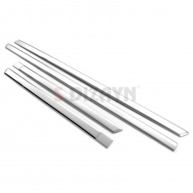 S-Dizayn Ford Fiesta Krom Yan Kapı Çıtası 4 Prç 2002-2006