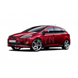 S-Dizayn Ford Focus 3 HB Krom Cam Çerçevesi 16 Prç A Kalite 2011-2018 A+ Kalite