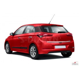 S-Dizayn Hyundai i20 Krom Bagaj Alt Çıtası 2014-2018
