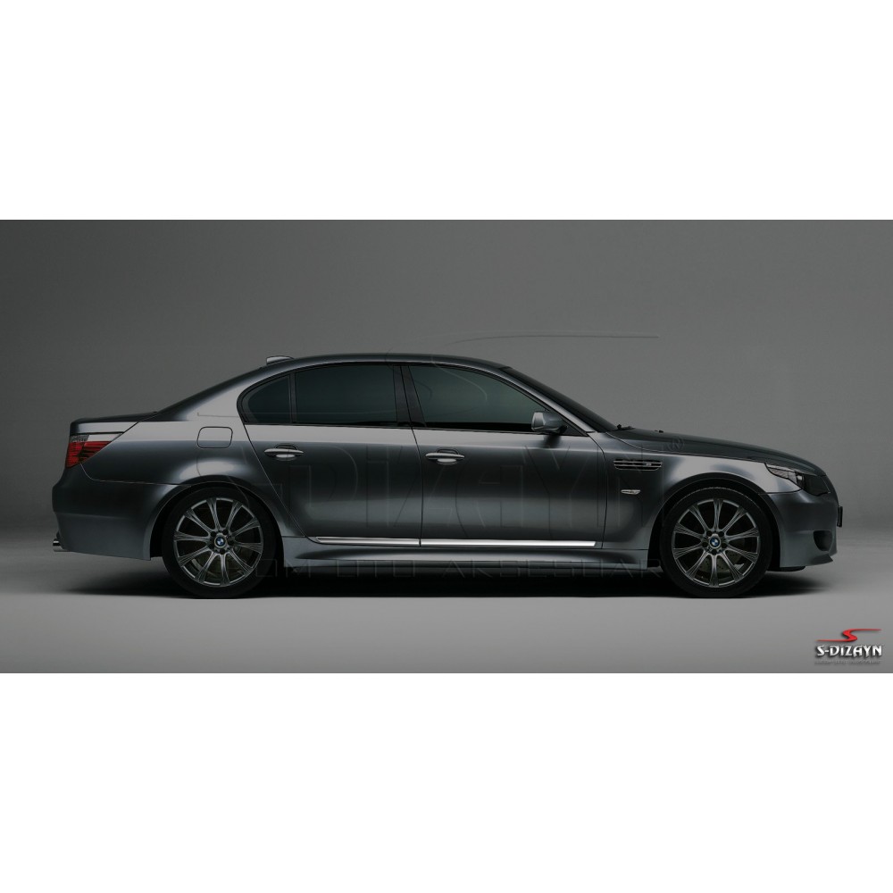 S-Dizayn Bmw 5 Serisi E60 Kapı Koruma Çıtası Krom 2005-2010
