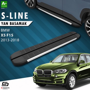 S-Dizayn Bmw X5 F15 S-Line Aluminyum Yan Basamak 193 Cm 2013-2018