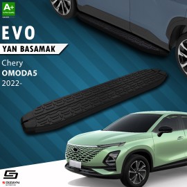 S-Dizayn Chery Omoda5 Evo Siyah Yan Basamak 183 Cm 2022 Üzeri