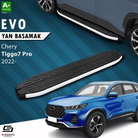 S-Dizayn Chery Tiggo7 Pro Evo Aluminyum Yan Basamak 183 Cm 2022 Üzeri