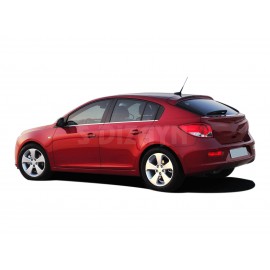 S-Dizayn Chevrolet Cruze HB Krom Cam Çıtası 6 Prç 2011-2019