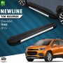 S-Dizayn Chevrolet Trax NewLine Krom Yan Basamak 163 Cm 2013 Üzeri