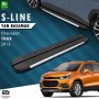 S-Dizayn Chevrolet Trax S-Line Aluminyum Yan Basamak 163 Cm 2013 Üzeri