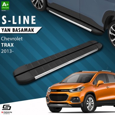 S-Dizayn Chevrolet Trax S-Line Krom Yan Basamak 163 Cm 2013 Üzeri