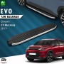 S-Dizayn Citroen C3 Aircross Evo Krom Yan Basamak 183 Cm 2017 Üzeri