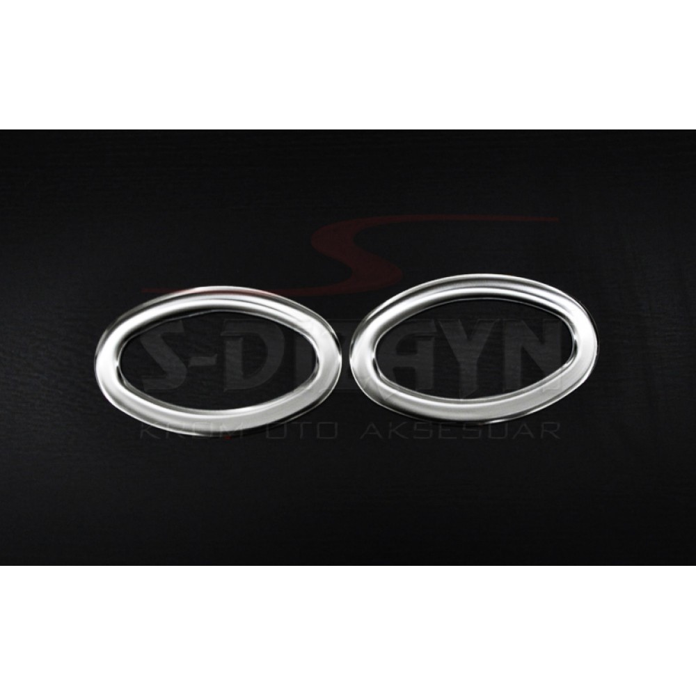 S-Dizayn Citroen C3 Picasso Krom Sinyal Çerçevesi 2 Prç 2010 Üzeri