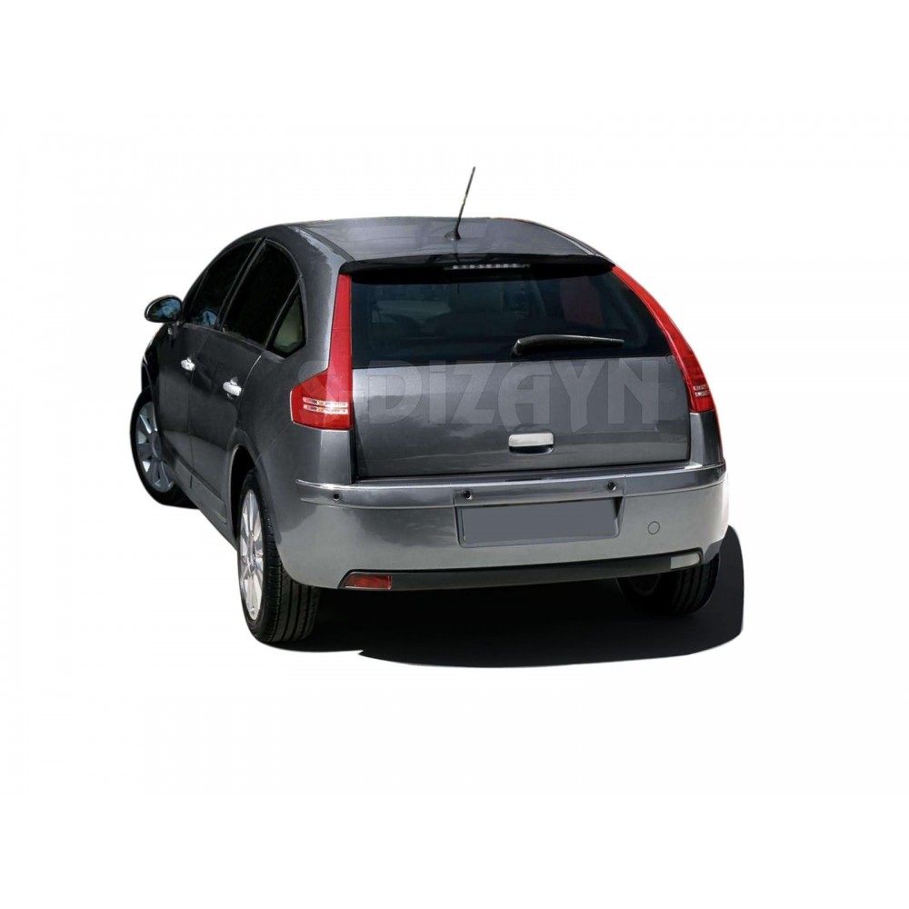S-Dizayn Citroen C4 HB Krom Bagaj Açma 2005-2010