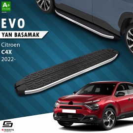 S-Dizayn Citroen C4 X Evo Krom Yan Basamak 183 Cm 2022 Üzeri