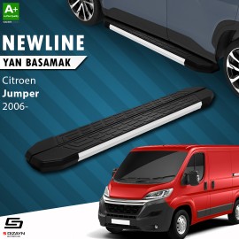 S-Dizayn Citroen Jumper 3 Uzun Şase NewLine Aluminyum Yan Basamak 313 Cm 2006 Üzeri