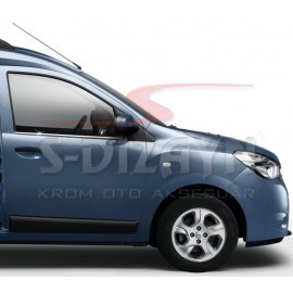 S-Dizayn Dacia Dokker Krom Cam Çıtası 2 Prç 2013 Üzeri