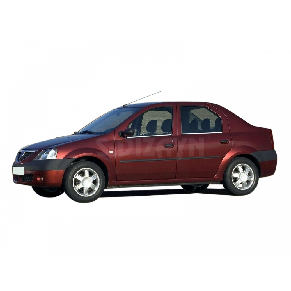 S-Dizayn Dacia Logan Krom Cam Çıtası 4 Prç 2005-2013
