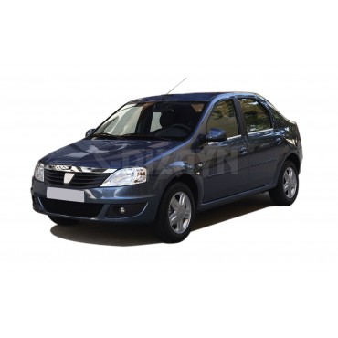 S-Dizayn Dacia Logan Krom Cam Çıtası 4 Prç 2008-2013